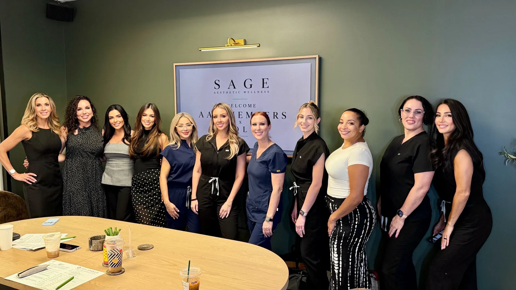 AAG members together at a vendor-hosted training